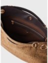 Borsa hobo Medium in camoscio Op Borbonese London – Op naturale