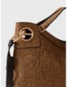 Borsa hobo Medium in camoscio Op Borbonese London – Op naturale