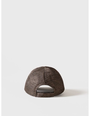 Cappello da baseball in tessuto Op Borbonese – Op naturale/nero - foto 3