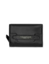 Portafoglio medio donna con zip in pelle The Bridge Lucrezia – Nero/Oro