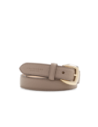 Cintura donna in pelle con grana The Bridge Berenice – Greige/Oro Cintura donna in pelle con grana The Bridge Berenice – Greige/Oro