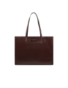 Borsa shopper in pelle The Bridge Mirra – Moka/Oro