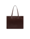Borsa shopper in pelle The Bridge Mirra – Moka/Oro