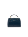 Borsa a mano piccola in pelle con tracolla The Bridge Laura – Notte/Oro Borsa a mano piccola in pelle con tracolla The Bridge Laura – Notte/Oro