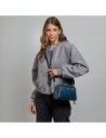 Borsa a mano piccola in pelle con tracolla The Bridge Laura – Notte/Oro Borsa a mano piccola in pelle con tracolla The Bridge Laura – Notte/Oro