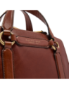 Borsa a mano media in pelle con zip e tracolla The Bridge Laura – Marrone/Oro Borsa a mano media in pelle con zip e tracolla The Bridge Laura – Marrone/Oro