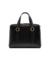 Borsa a mano grande in pelle con zip e tracolla The Bridge Laura – Nero/Oro Borsa a mano grande in pelle con zip e tracolla The Bridge Laura – Nero/Oro