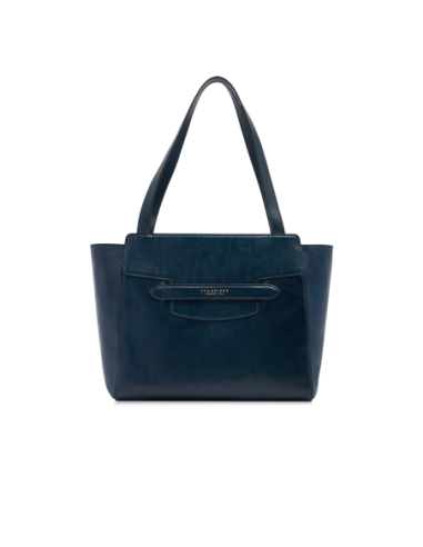 Borsa shopper in pelle The Bridge Lucrezia – Notte/Oro - foto 1