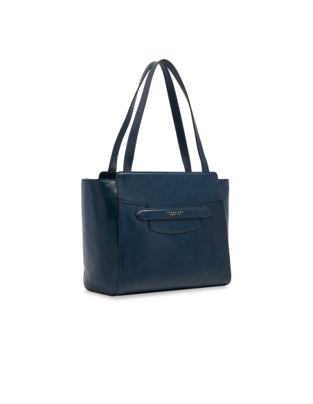 Borsa shopper in pelle The Bridge Lucrezia – Notte/Oro - foto 2