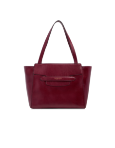 Borsa shopper in pelle The Bridge Lucrezia – Barolo/Oro - foto 1