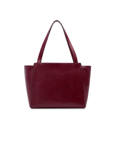 Borsa shopper in pelle The Bridge Lucrezia – Barolo/Oro - foto 3