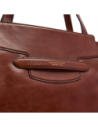 Borsa shopper in pelle The Bridge Lucrezia – Marrone/Oro