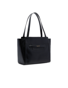 Borsa shopper in pelle The Bridge Lucrezia – Nero/Oro - foto 1 2