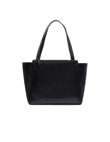Borsa shopper in pelle The Bridge Lucrezia – Nero/Oro - foto 3