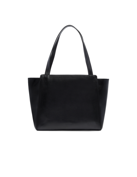 Borsa shopper in pelle The Bridge Lucrezia – Nero/Oro - foto 3
