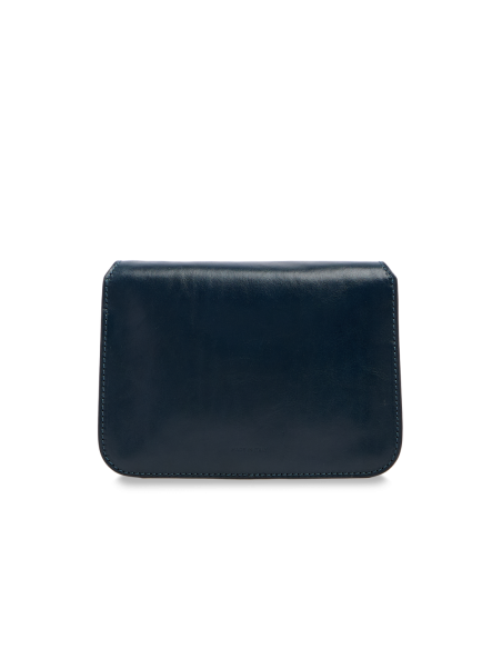 Borsa a tracolla in pelle The Bridge Lucrezia – Notte/Oro - foto 3