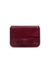 Borsa a tracolla in pelle The Bridge Lucrezia – Barolo/Oro