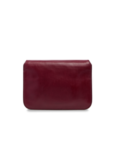 Borsa a tracolla in pelle The Bridge Lucrezia – Barolo/Oro - foto 3