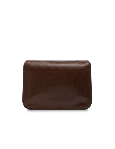 Borsa a tracolla in pelle The Bridge Lucrezia – Moka/Oro - foto 3