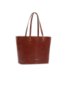 Borsa shopper in pelle con pochette interna The Bridge Lisa – Marrone/Oro