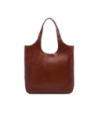 Borsa hobo in pelle con grana The Bridge Luce Soft – Marrone/Oro Borsa hobo in pelle con grana The Bridge Luce Soft – Marrone/Oro