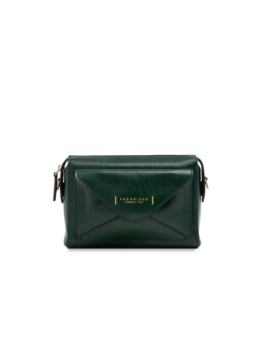 Borsa a tracolla camera case in pelle The Bridge Frida – Pino/Oro - foto 1