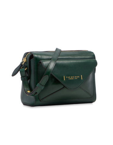 Borsa a tracolla camera case in pelle The Bridge Frida – Pino/Oro - foto 2