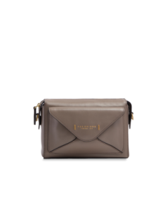 Borsa a tracolla camera case in pelle The Bridge Frida – Greige/Oro - foto 1