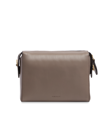 Borsa a tracolla camera case in pelle The Bridge Frida – Greige/Oro - foto 2