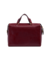 Bauletto in pelle con tasca frontale a busta The Bridge Frida – Barolo/Oro