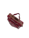 Bauletto in pelle con tasca frontale a busta The Bridge Frida – Barolo/Oro