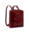 Zaino donna in pelle con tasca frontale The Bridge Frida – Barolo/Oro Zaino donna in pelle con tasca frontale The Bridge Frida – Barolo/Oro