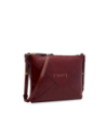 Borsa a tracolla a busta in pelle con zip The Bridge Frida – Barolo/Oro Borsa a tracolla a busta in pelle con zip The Bridge Frida – Barolo/Oro