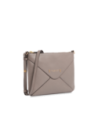 Borsa a tracolla a busta in pelle con zip The Bridge Frida – Greige/Oro Borsa a tracolla a busta in pelle con zip The Bridge Frida – Greige/Oro