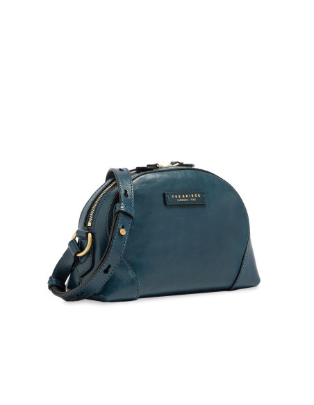 Borsa a tracolla camera case in pelle The Bridge Magda – Notte/Oro - foto 2