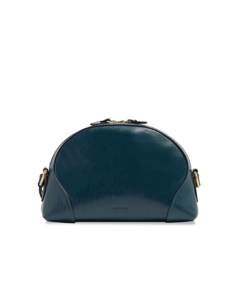 Borsa a tracolla camera case in pelle The Bridge Magda – Notte/Oro - foto 3