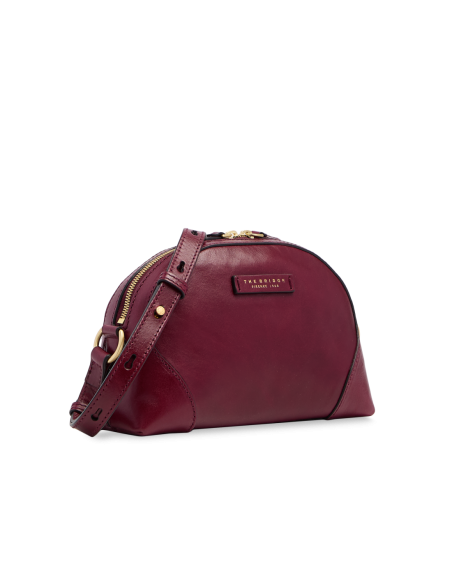 Borsa a tracolla camera case in pelle The Bridge Magda – Barolo/Oro - foto 2