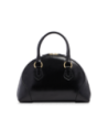 Borsa a mano in pelle con tracolla e silhouette arrotondata The Bridge Magda – Nero/Oro Borsa a mano in pelle con tracolla e silhouette arrotondata The Bridge Magda – Nero/Oro