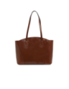 Borsa shopping in pelle The Bridge Magda – Marrone/Oro