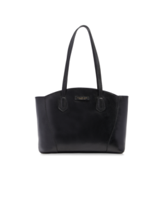 Borsa shopping in pelle The Bridge Magda – Nero/Oro - foto 1