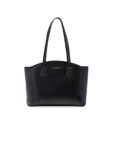 Borsa shopping in pelle The Bridge Magda – Nero/Oro - foto 1