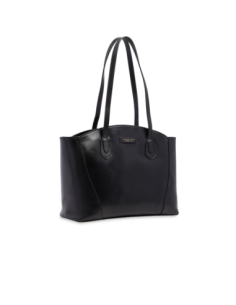 Borsa shopping in pelle The Bridge Magda – Nero/Oro - foto 1 2