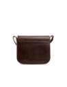 Borsa a tracolla media in pelle The Bridge Mia – Moka/Oro