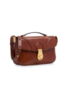 Borsa a mano in pelle con tracolla The Bridge Mia – Marrone/Oro Borsa a mano in pelle con tracolla The Bridge Mia – Marrone/Oro