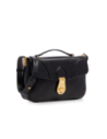 Borsa a mano in pelle con tracolla The Bridge Mia – Nero/Oro