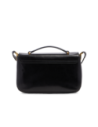 Borsa a mano in pelle con tracolla The Bridge Mia – Nero/Oro