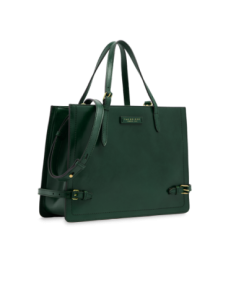 Borsa shopping in pelle con tracolla regolabile The Bridge Monica – Pino/Oro - foto 1 2