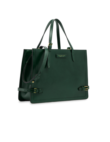 Borsa shopping in pelle con tracolla regolabile The Bridge Monica – Pino/Oro - foto 2
