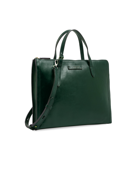 Borsa porta pc donna in pelle The Bridge Monica – Pino/Oro - foto 2