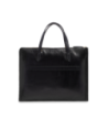 Borsa porta pc donna in pelle The Bridge Monica – Nero/Oro